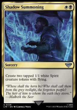 Shadow Summoning LTR-226 Uncommon Excellent Englisch