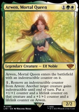 Arwen, sterbliche Königin LTR-193 Mythic Excellent Englisch