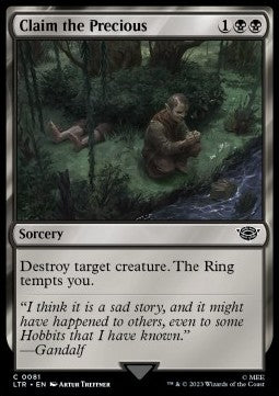 Claim the Precious LTR-81 Common Excellent Englisch