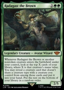 Radagast the Brown LTR-184 Mythic Played Englisch
