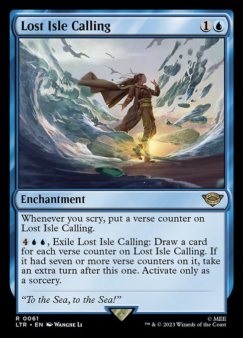 Lost Isle Calling LTR-61 Rare Excellent Englisch