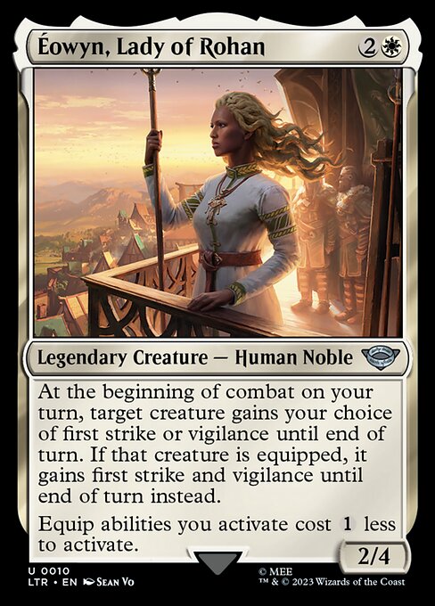 Éowyn, Herrin von Rohan LTR-10 Uncommon Excellent Englisch Foil