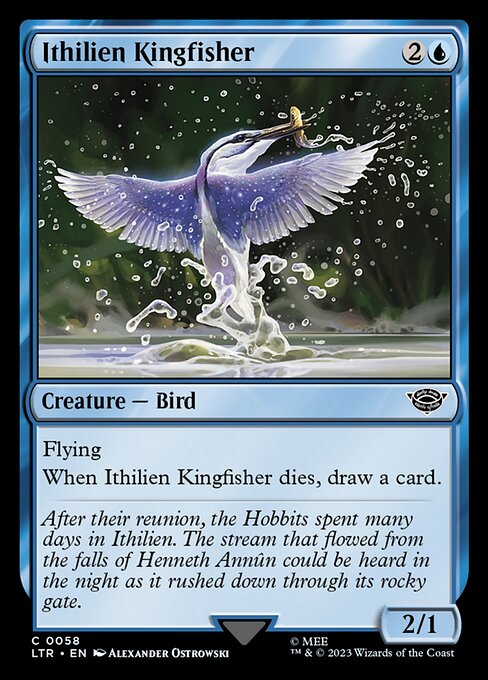 Eisvogel aus Ithilien LTR-58 Common Excellent Englisch