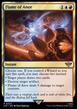 Flame of Anor LTR-203 Rare Near Mint Englisch