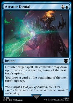 Arcane Denial LTC-184 Common Near Mint Englisch