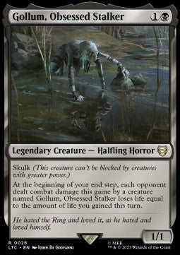 Gollum, getriebener Pirscher LTC-26 Rare Excellent Englisch
