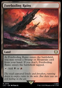 Foreboding Ruins LTC-310 Rare Near Mint Englisch