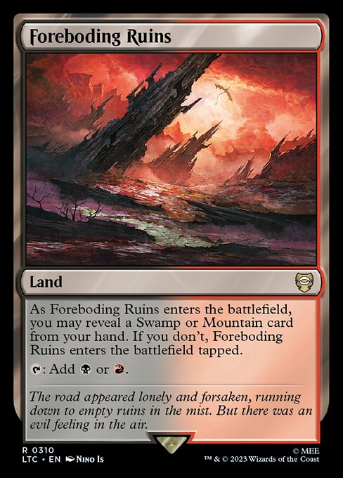 Foreboding Ruins LTC-310 Rare Excellent Englisch