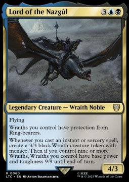 Fürst der Nazgûl LTC-60 Rare Excellent Englisch