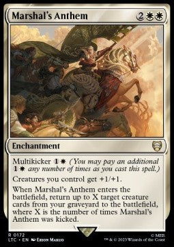 Marshal's Anthem LTC-172 Rare Excellent Englisch