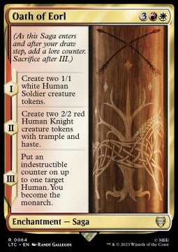 Oath of Eorl LTC-64 Rare Near Mint Englisch