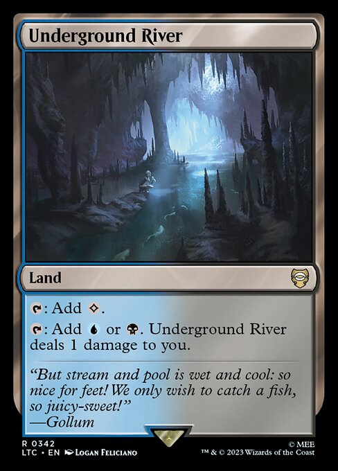 Underground River LTC-342 Rare Near Mint Englisch