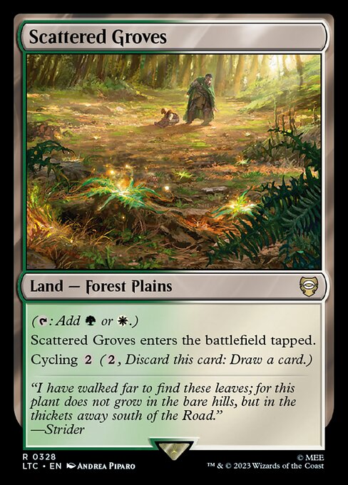 Scattered Groves LTC-328 Rare Near Mint Englisch