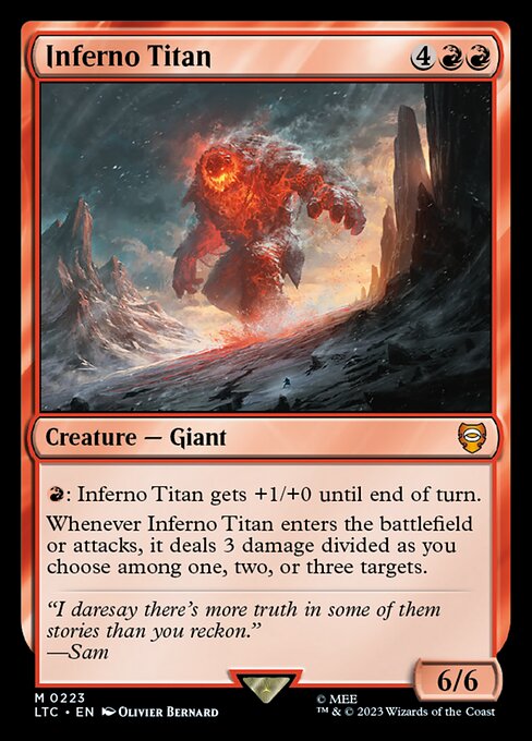 Inferno Titan LTC-223 Mythic Near Mint Englisch