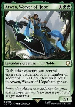 Arwen, Weberin der Hoffnung LTC-35 Rare Near Mint Englisch