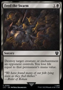 Feed the Swarm LTC-200 Common Near Mint Englisch
