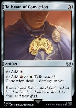 Talisman of Conviction LTC-285 Uncommon Near Mint Englisch
