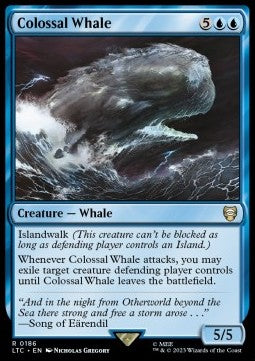 Colossal Whale LTC-186 Rare Near Mint Englisch