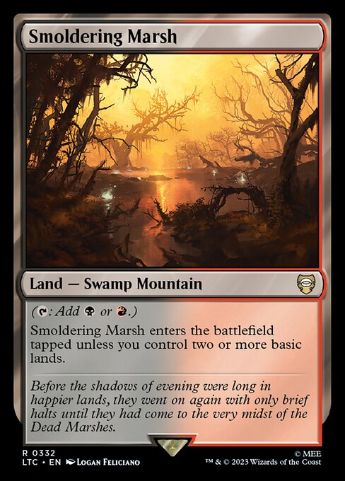 Smoldering Marsh LTC-332 Rare Near Mint Englisch
