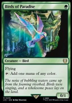 Birds of Paradise LTC-235 Rare Good Englisch