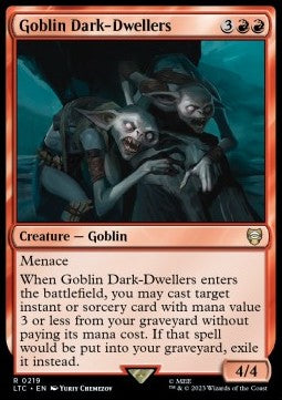Goblin Dark-Dwellers LTC-219 Rare Near Mint Englisch