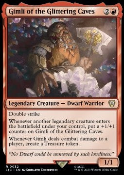 Gimli von den Glitzernden Höhlen LTC-32 Rare Near Mint Englisch