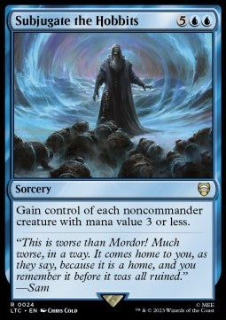 Subjugate the Hobbits LTC-24 Rare Good Englisch