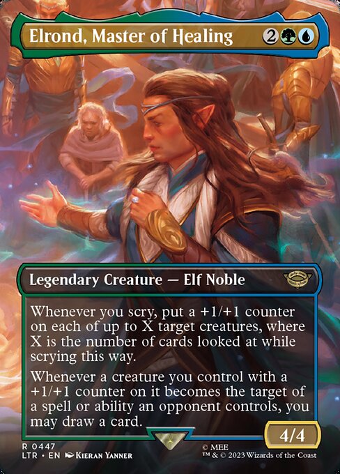 Elrond, Meister der Heilung (V.2) XLTR-447 Rare Near Mint Englisch