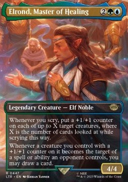 Elrond, Meister der Heilung (V.2) XLTR-447 Rare Near Mint Englisch Foil