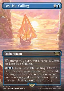 Ruf der Verlorenen Insel XLTR-444 Rare Near Mint Englisch Foil