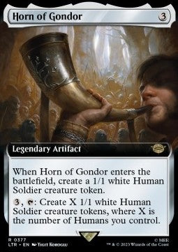 Horn von Gondor XLTR-377 Rare Excellent Englisch