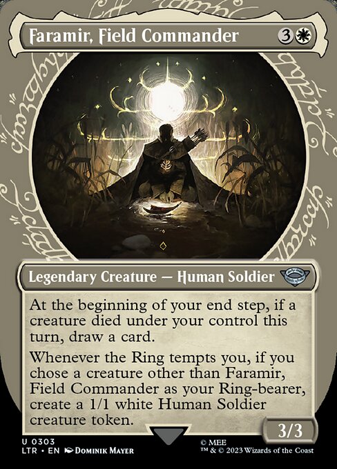 Feldmarschall Faramir XLTR-303 Uncommon Excellent Englisch Foil