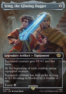 Sting, the Glinting Dagger XLTR-409 Rare Excellent Englisch Foil