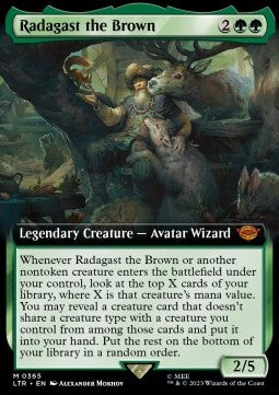 Radagast the Brown XLTR-365 Mythic Near Mint Englisch Foil