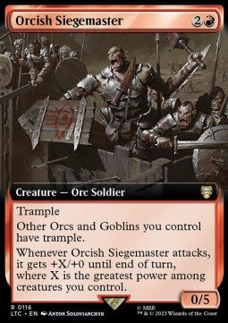 Belagerungsmeister der Orks XLTC-116 Rare Excellent Englisch