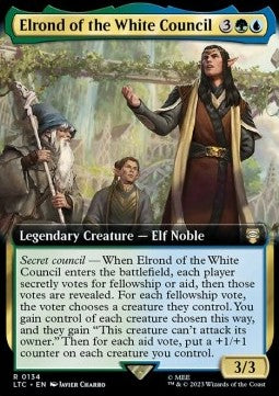 Elrond vom Weißen Rat XLTC-134 Rare Excellent Deutsch