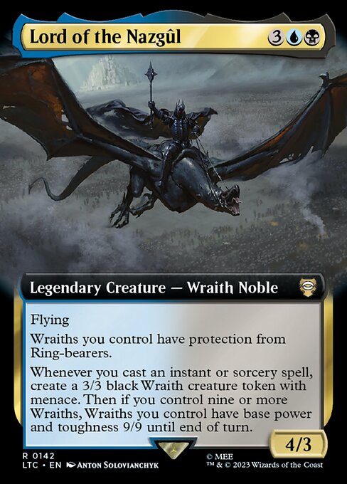 Fürst der Nazgûl XLTC-142 Rare Excellent Englisch