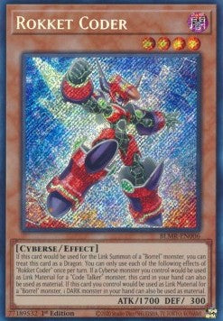 Rakketenkoder BLMR-006 Secret Rare Near Mint Deutsch 1. Auflage