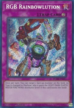 RGB-Regenbogenlution BLMR-011 Secret Rare Excellent Deutsch 1. Auflage
