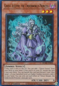 Geist Schläferin, Prinzessin der Unterwelt BLMR-024 Ultra Rare Excellent Deutsch 1. Auflage