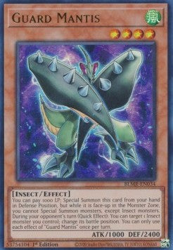 Wach-Gottesanbeterin BLMR-034 Ultra Rare Excellent Deutsch 1. Auflage