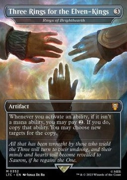 Ringe aus der hellen Esse (V.1) XLTC-352 Mythic Boosterfrisch Englisch Foil
