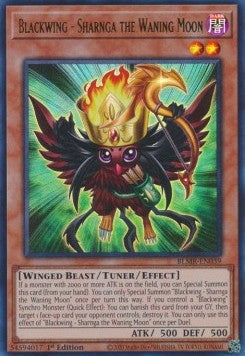 Blackwing - Sharnga the Waning Moon BLMR-039 Ultra Rare Excellent Englisch 1. Auflage