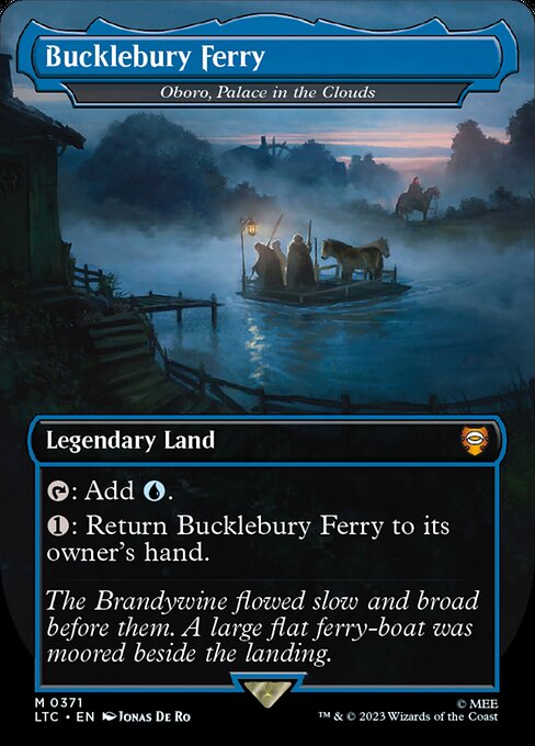 Oboro, Palace in the Clouds (V.1) XLTC-371 Mythic Near Mint Englisch Foil