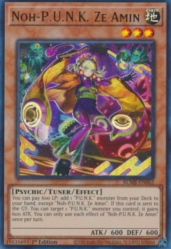 Noh-P.U.N.K. Ze Amin BLMR-062 Ultra Rare Near Mint Deutsch 1. Auflage
