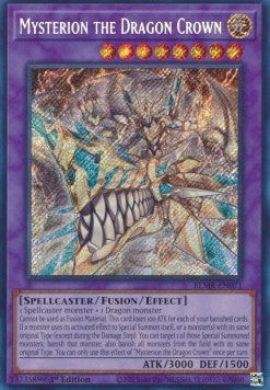 Mysterion die Drachenkrone BLMR-071 Secret Rare Excellent Deutsch 1. Auflage