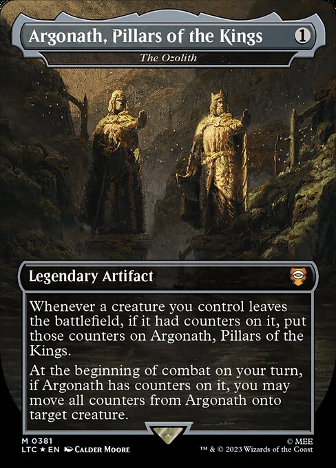 The Ozolith XLTC-381 Mythic Excellent Englisch Foil