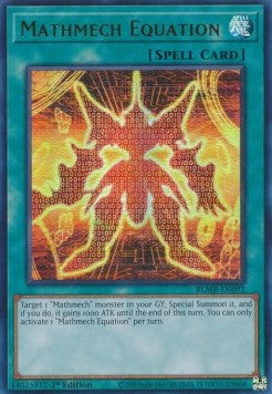 Mathemech-Gleichung BLMR-092 Ultra Rare Excellent Deutsch 1. Auflage