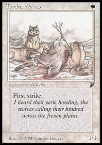 Tundra Wolves LEG- Common Light Played Englisch