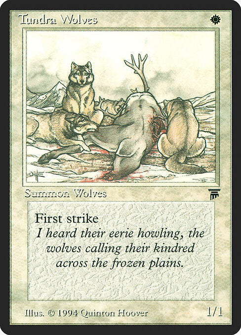Tundra Wolves LEG- Common Light Played Englisch